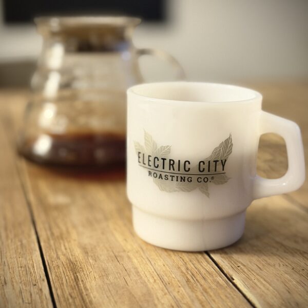 ECR 8oz Milk Glass Mug