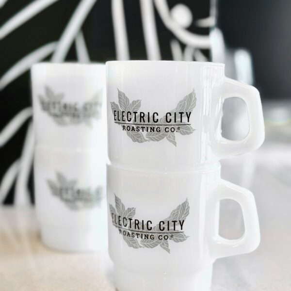 ECR 8oz Milk Glass Mug - Image 3